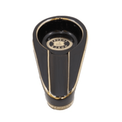 Luxury Ashtray Ceramic 12cm P100-1 Black