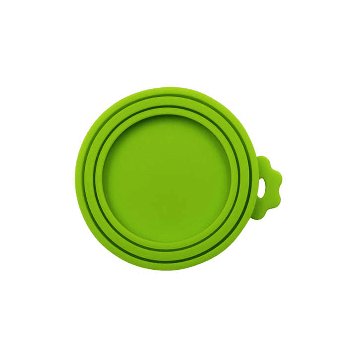 Canned Food Silicone Lid 6.5/7.5/8.5Cm Green