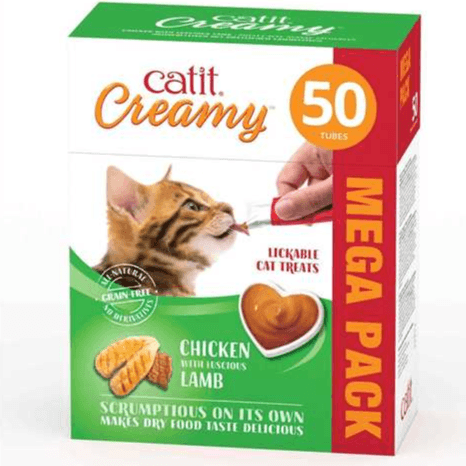 Catit Creamy Chlcken Lamb 50 Piece