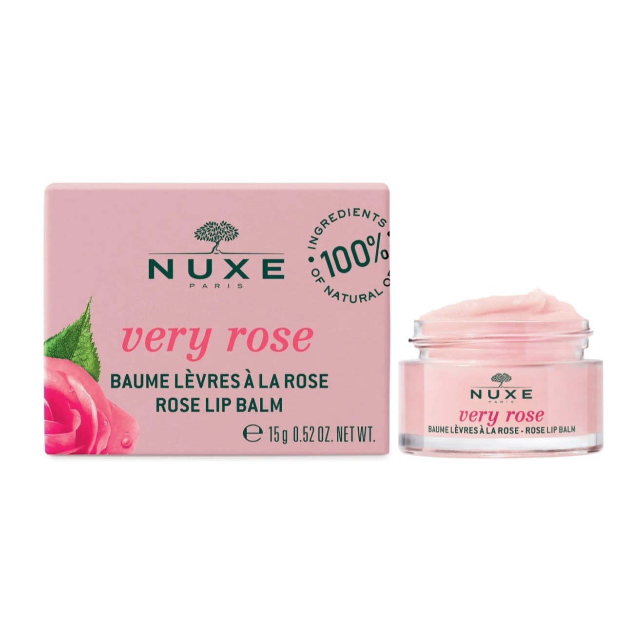 Nuxe Very Rose Lip Balm 15Gm