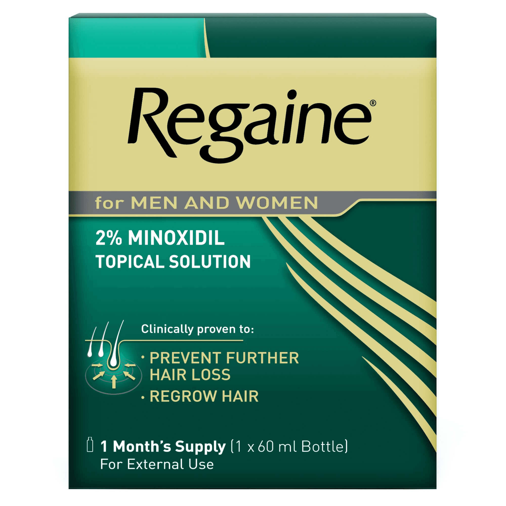 Regain 2 Percent Topical Solution 60 Ml