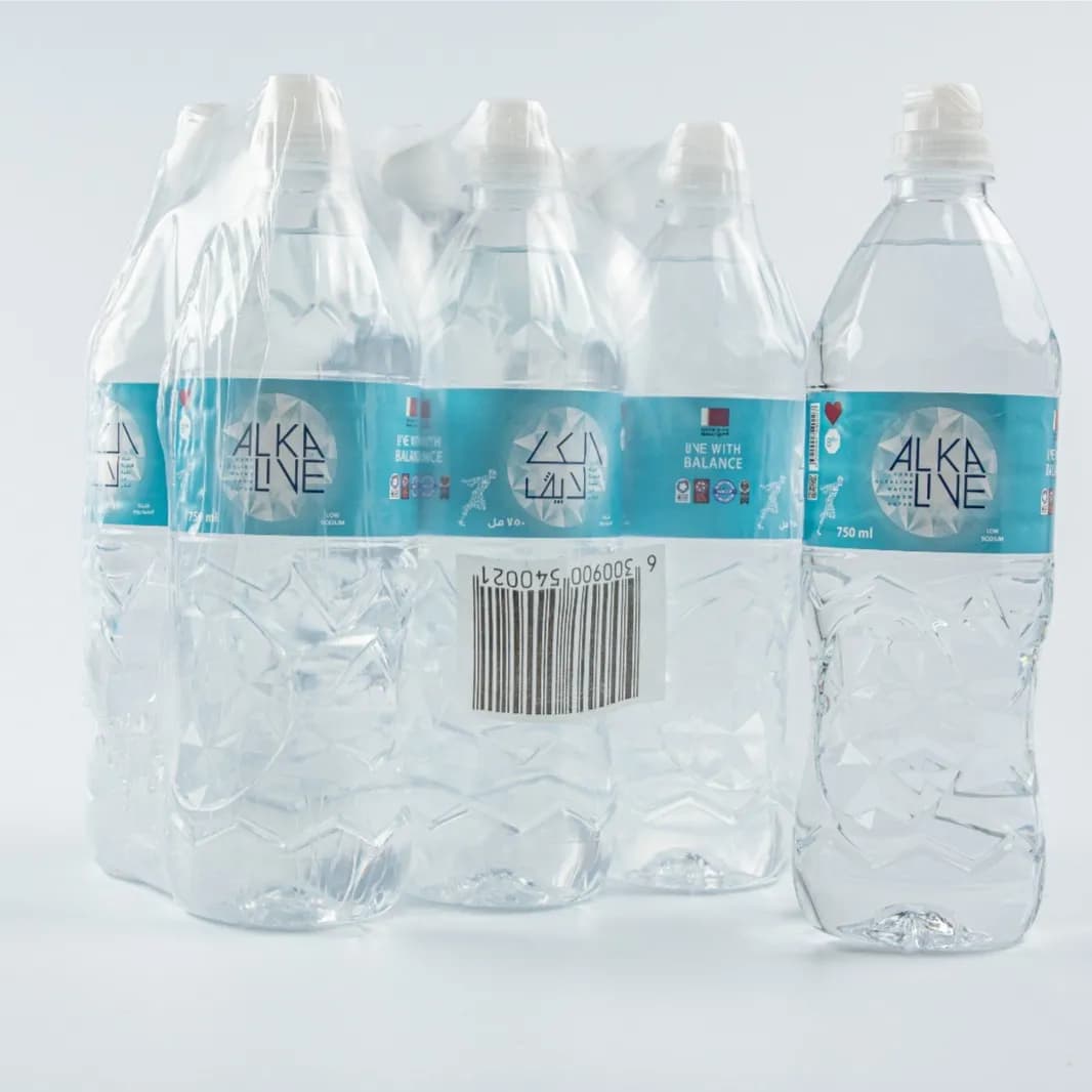 Alkalive  Sports Cap Water 750ml*6