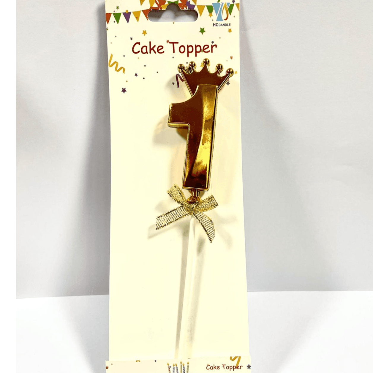 Luxury Topper Number One With Crown