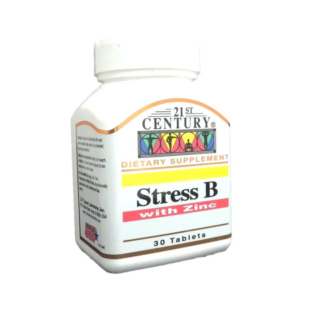 21Ch Stress B With Zinc 30Tablets