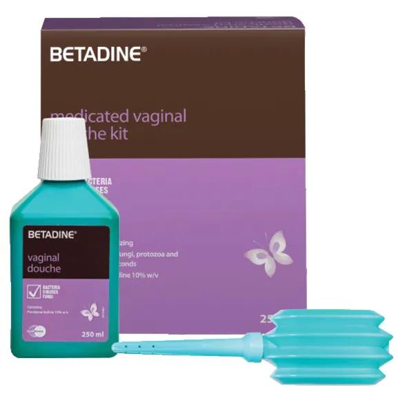 Betadine Kit Vaginal Douche 250ml