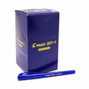 Pilot BP-1 Fine Pen blue 50 Pieces