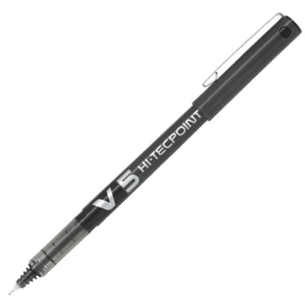 Pilot Hi-Tecpoint V5 Roller Ball Pen 0.6 - Black (Pnpt32_680)