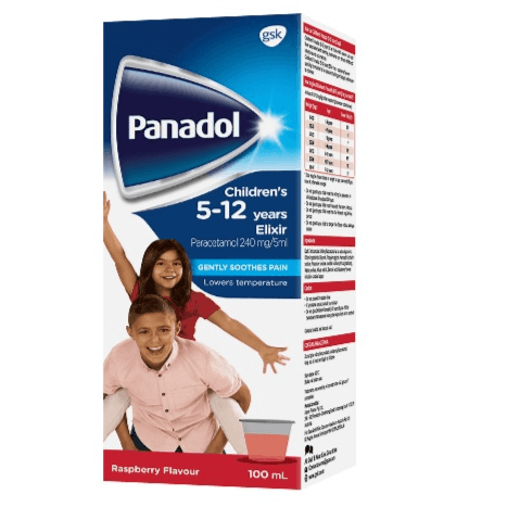 Panadol Children's 5-12 Years Elixir 100ml