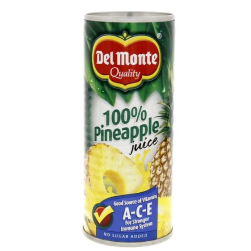 Del Monte Pineapple Juice 240ml