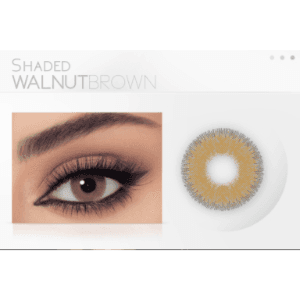 Celena Monthly Contact Lenses Walnut Brown