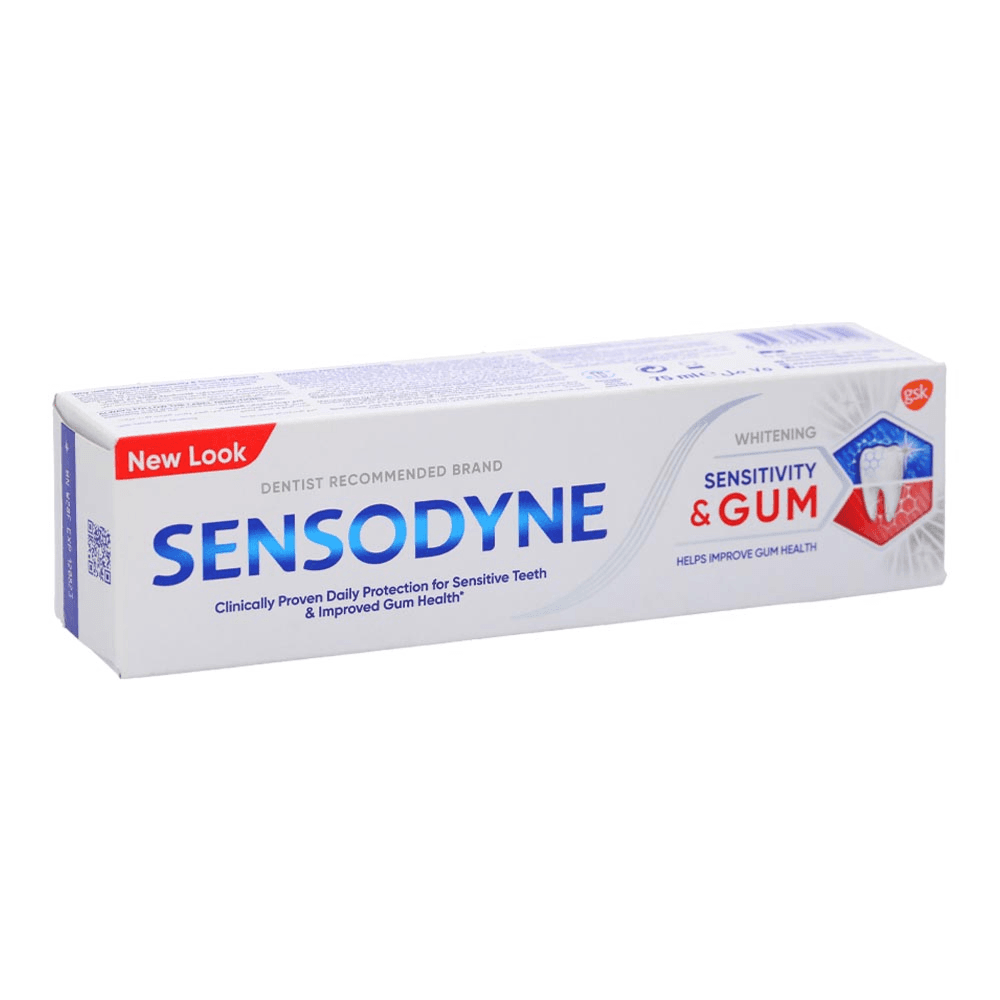 Sensodyne Whitening Sensitivity & Gum Toothpaste 75Ml