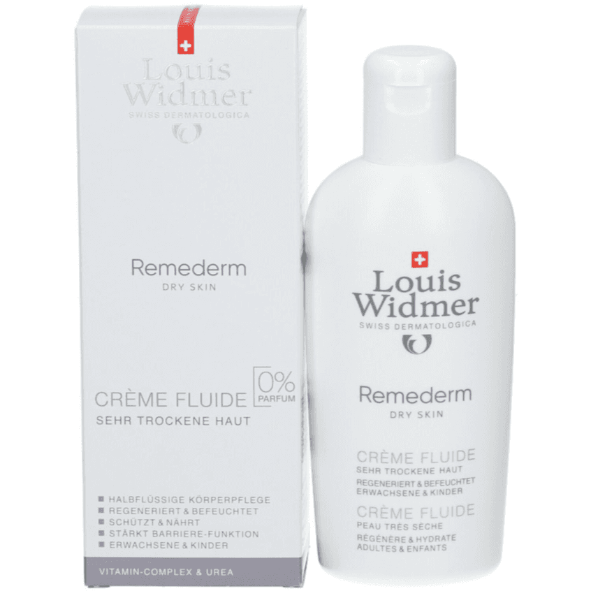 Louis Widmer Remederm Fluid Body Cream Unscented 200ml