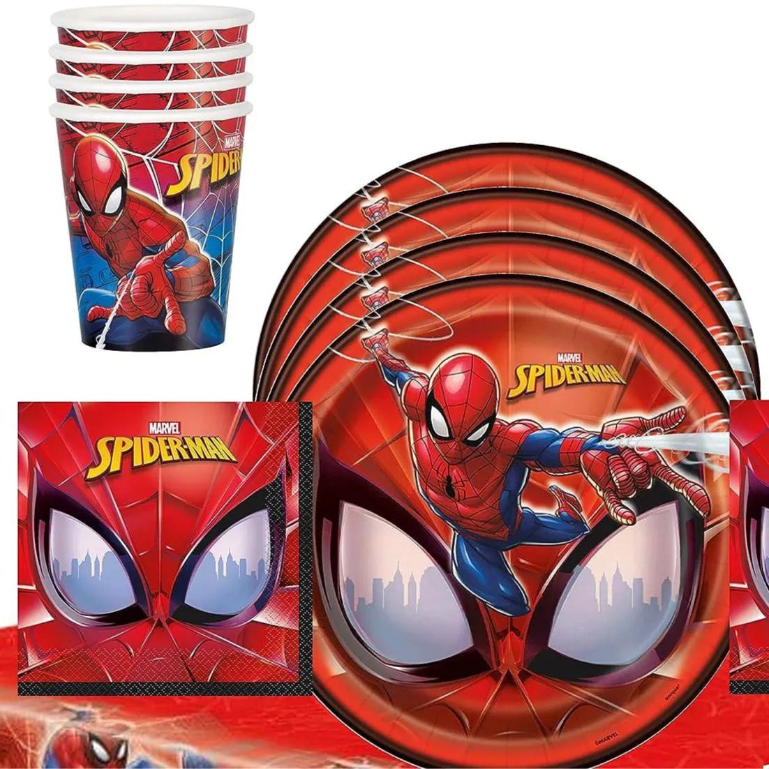 Spider Man Party Ware Set