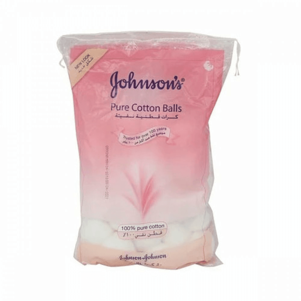 Johnson's Pure Cotton Ball 50Pcs 