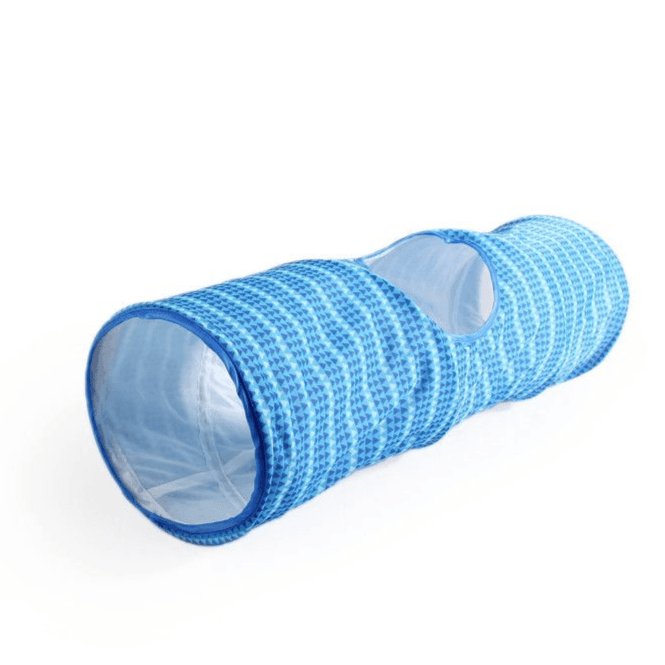 Modern Cat Tunnel - Blue Medium