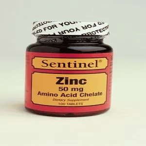 Sentinel Zinc 50Mg Tablet 100'S