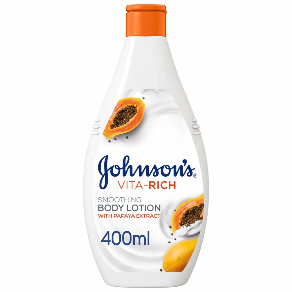 Johnsons Vita-rich Smoothing Body Lotion With Papaya Extract 400ml