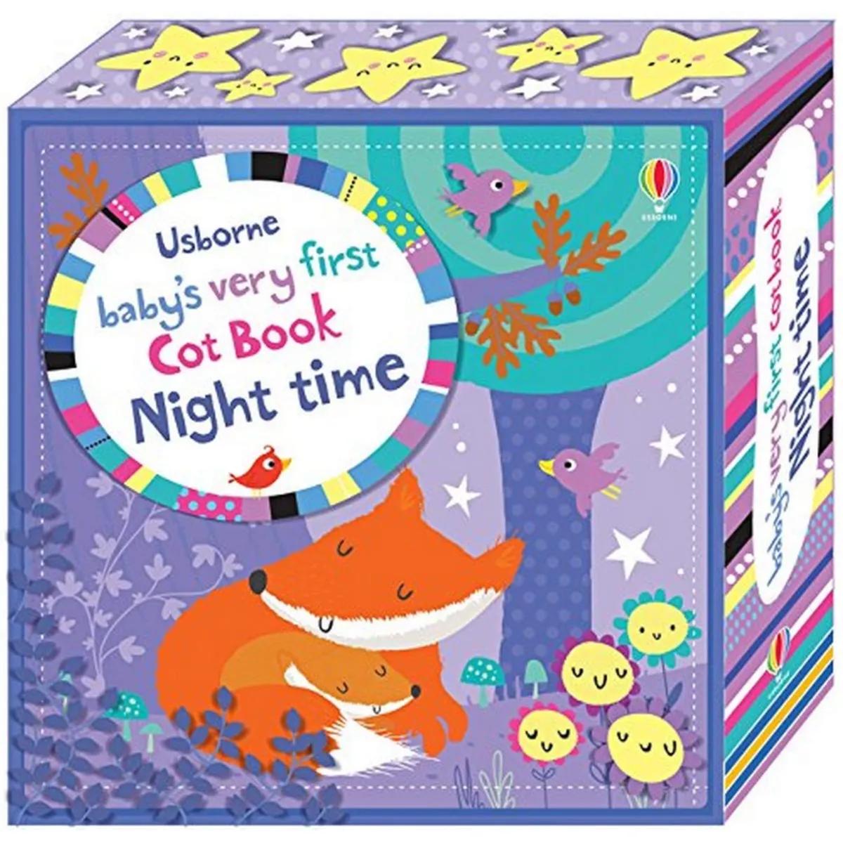 597056 Baby's Very First Cot Book Night Time (Rag Book / Other) By Watt, Fiona