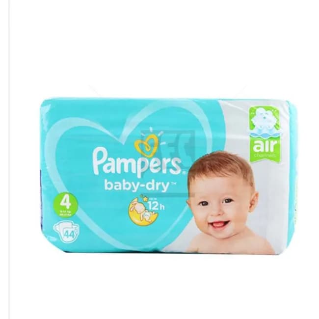 Pampers Size 4 Baby Dry 44 Pieces