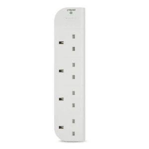 Belkin Surge Strip Protector 1m 4 Socket