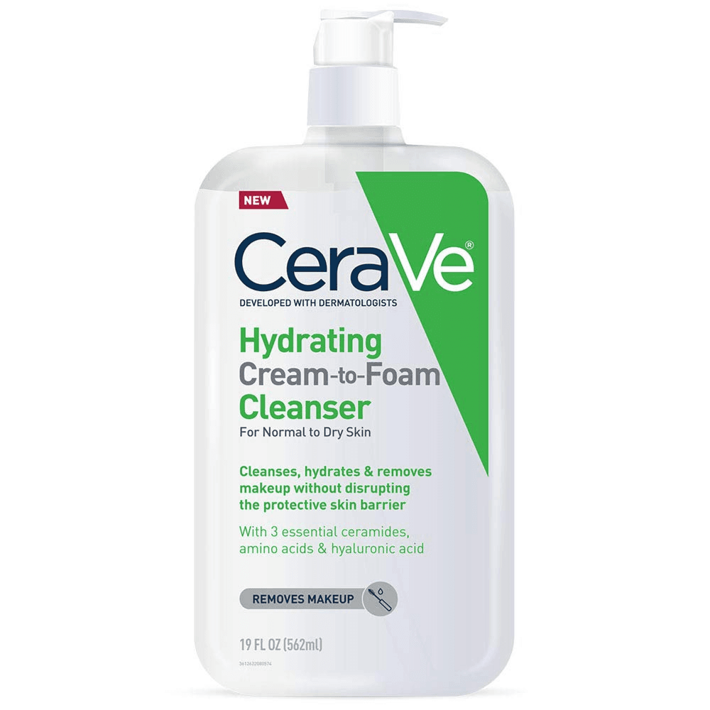 Hydrating Cream-To-Foam Cleanser For Normal To Dry Skin 473Ml