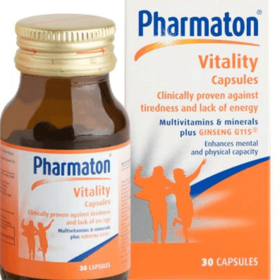 Pharmaton Food Supplement With Ginsing 30 Tabs