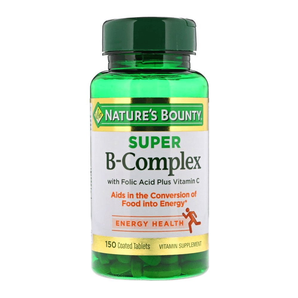 Nature's Bounty Super B Complex /Folic+Vit C 23391- 00UD