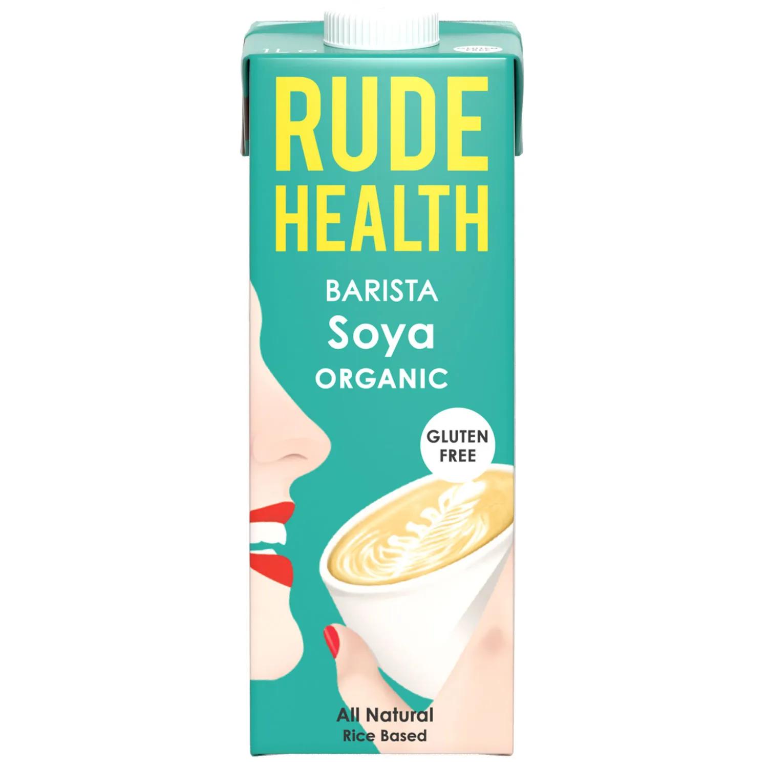 Rude Health Organic Soya  Barista Drink 1lt