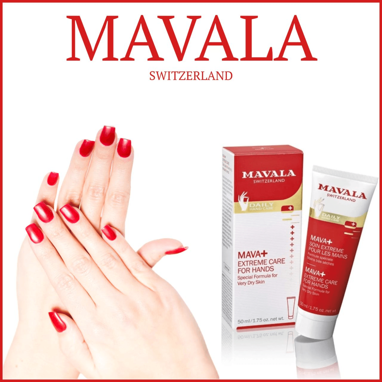 Mavala + Extreme care for Hands Special formula for very dry skin 50ml