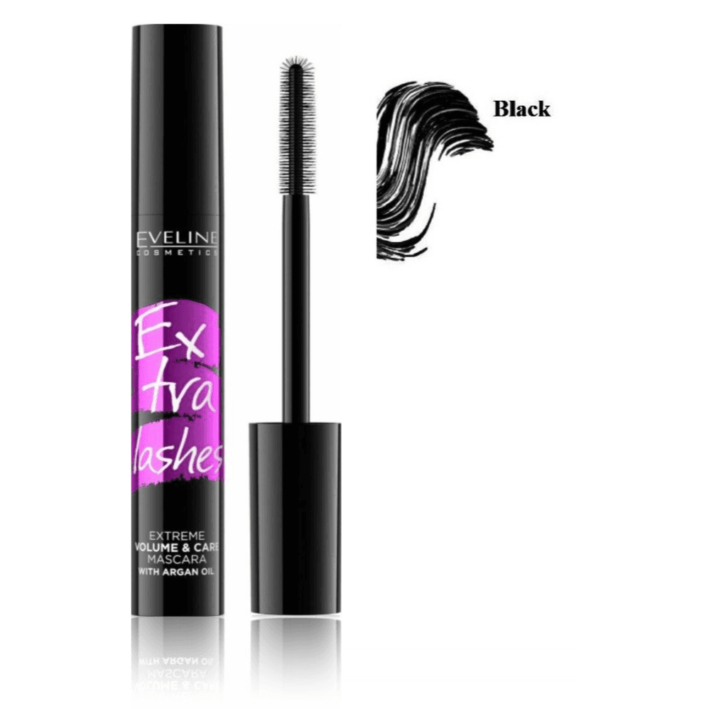 Eveline Extra Lashes Extreme Volume & Care Mascara Black