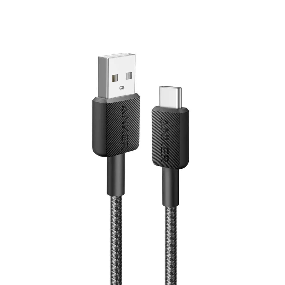 Anker 322 Usb-a To Usb-c Cable (3ft Braided)-(Black)