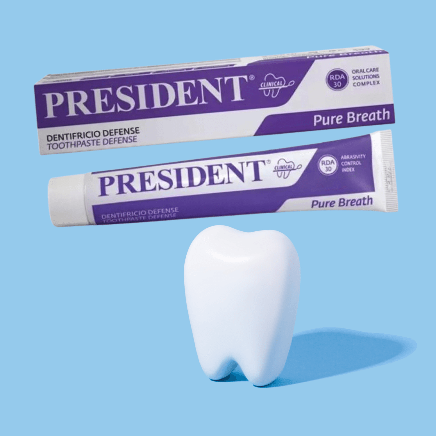 President Defense Pure Breath Tooth Paste