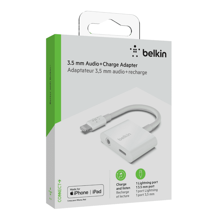 Belkin 3.5mm Audio+ Charge Adapter