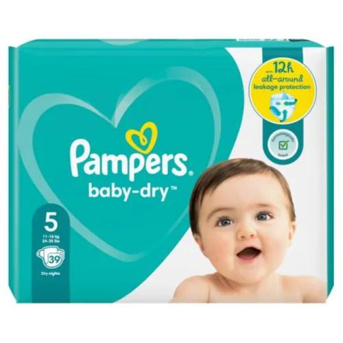 Pampers Baby-dry Air Channels 5 39 Diapers