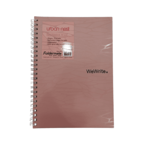 Line Spiral Notebook A5 70 Sheet