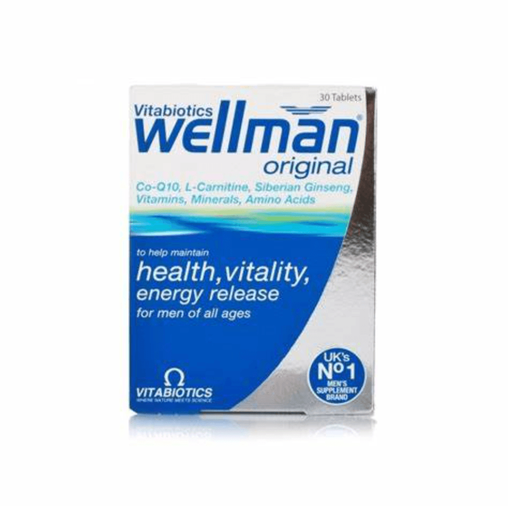 Vitabiotic Wellman Original 30 Capsules