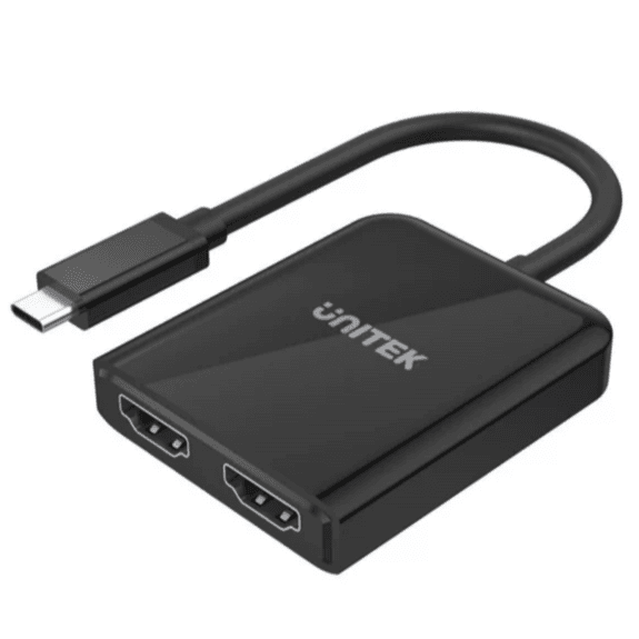 Unitek USB-C To 2 HDMI Ports Adapter / Support 4k 60hz