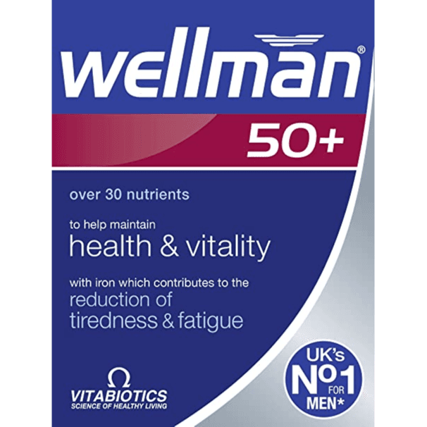 Vitabiotics: Wellman 50+  30 Tab