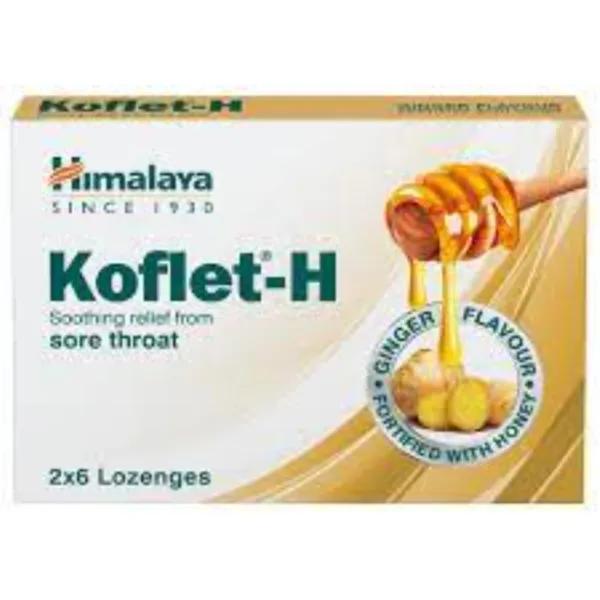 Himalaya Koflet Lozenges Ginger 2X6'S