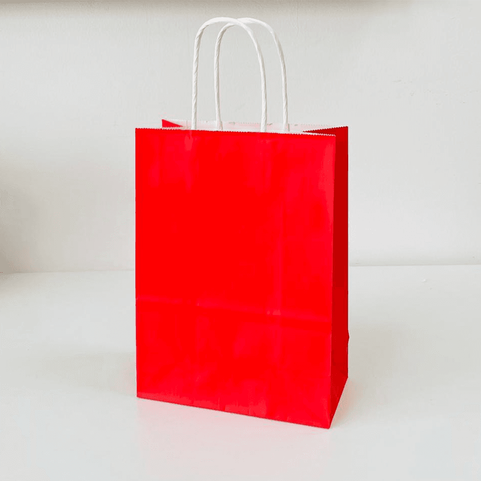 Mini Red Giveaway Bag
