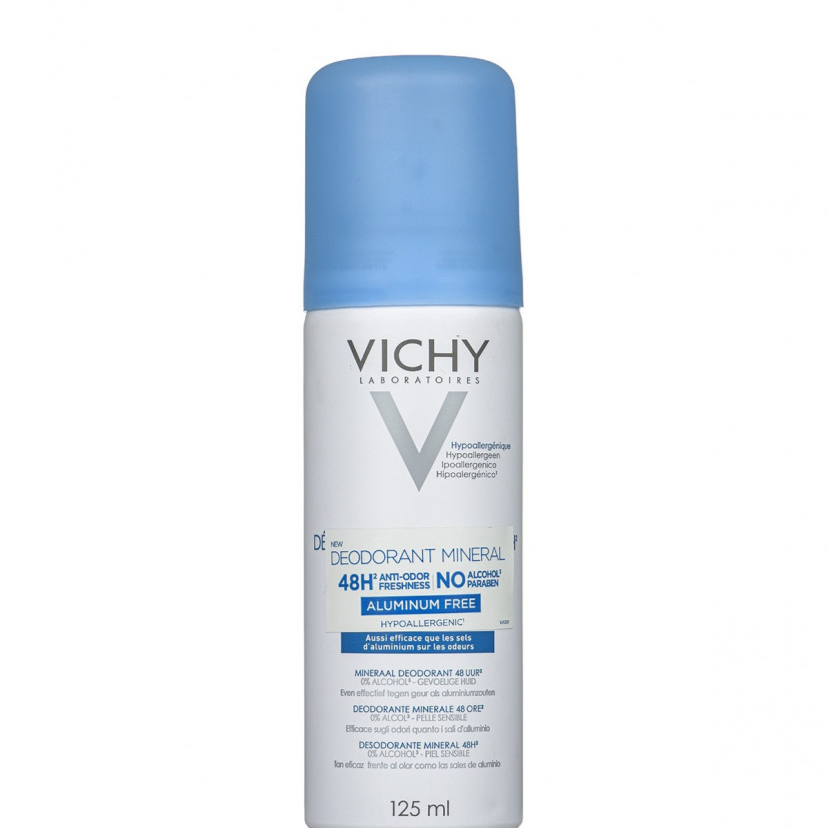 Vichy Deodorant Mineral Aluminium Free 125ml