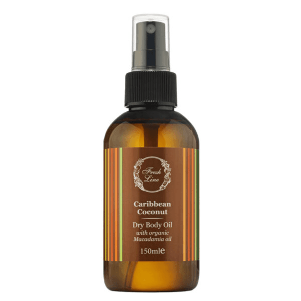 Fresh Line :caribbean Coconut Dry Body Oil 150ml