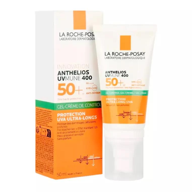 La Roche-posay Anthelios Uvmune 400 Oil Control Gel Cream Non-perfumed Spf50+ 50ml