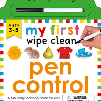 528690 My First Wipe Clean: Pen Control: A Fun Early Learning Book for Kids to Practice Their Pen Control Skills (Board Book) By Priddy, Roger