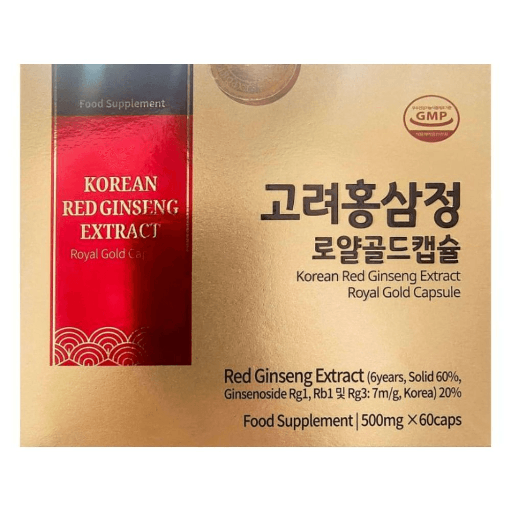 Korean Red Ginseng Extract Royal Gold Capsule 60pcs