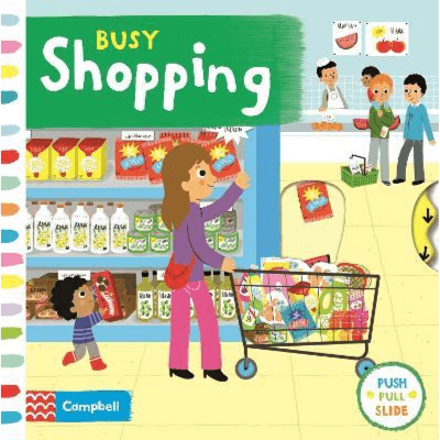 016604 Busy Shopping (Board Book, 2nd Edition) By Books, Campbella