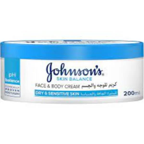 Johnson Skin Balance Face & Body Cream 200ml