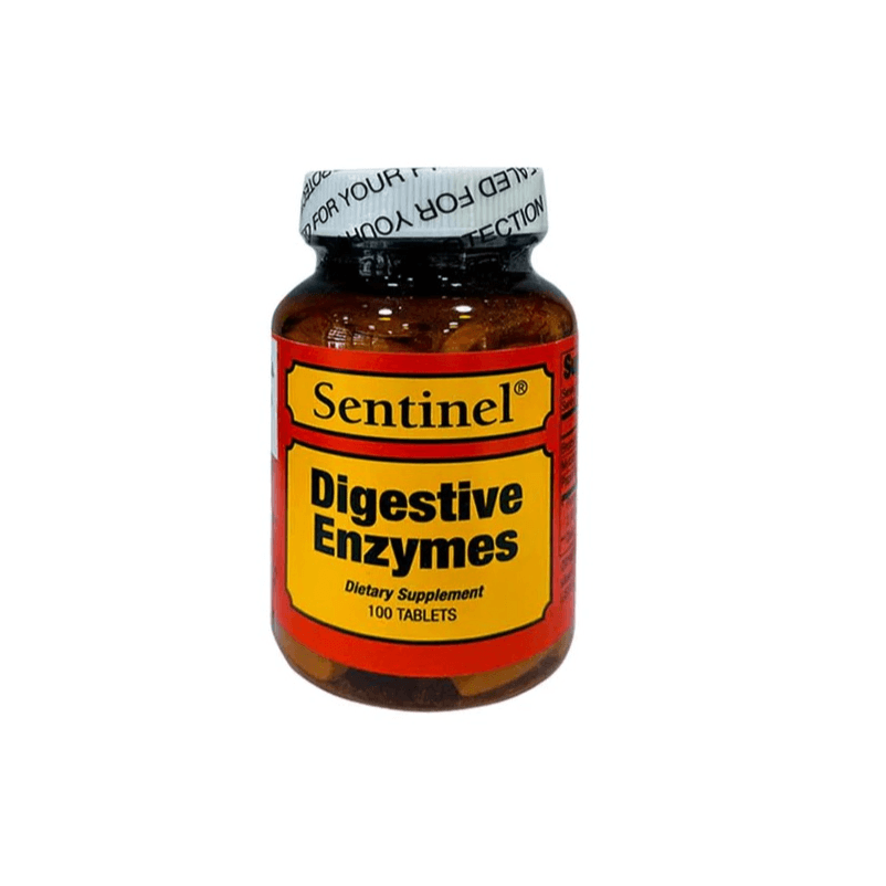 Sentinel Digestive Enzymes 100 Tablets