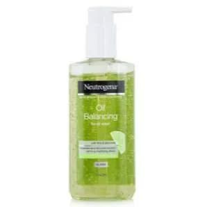 Neutrogena Oil Balancing Facial Wash With Lime Cleanses And Removes 200ml