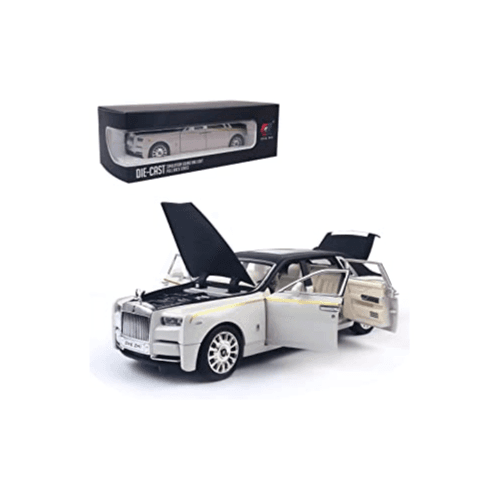 Rolls Roys Die Cast Car No.CZ137 White